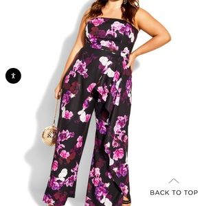 Floral jumsuit